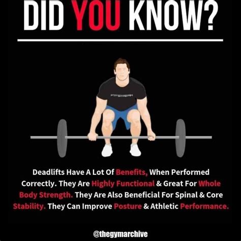The 12 Deadlifts Benefits You Need to Know About .